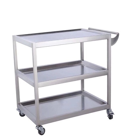 stainless steel trolly car- 3 layer