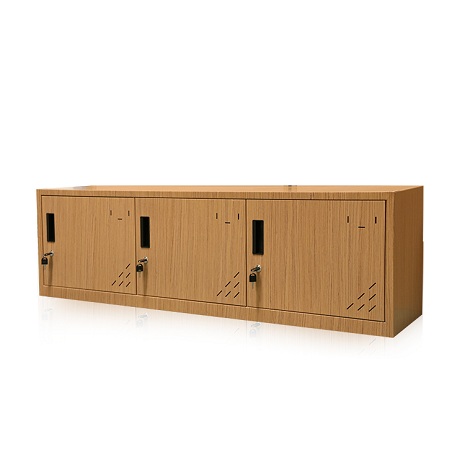 wooden Tranfer 3 door locker