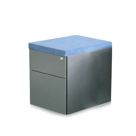 2 Drawer Pedestal with Cushion